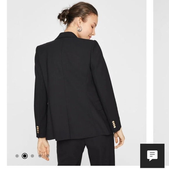 Club Monaco Collection Tailored Black Blazer - Picture 3 of 12